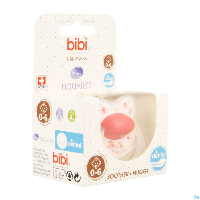 Bibi sucette hp dental noukie anna&pili    0-6m