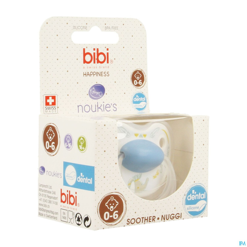Bibi sucette hp dental noukie bao&wapi    0- 6m