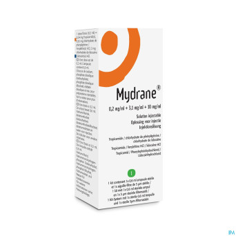 Mydrane sol inj intracamerulaire amp  1 x 0,6ml
