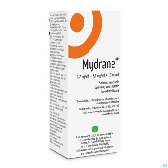 Mydrane sol inj intracamerulaire amp  1 x 0,6ml