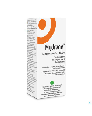 Mydrane sol inj intracamerulaire amp  1 x 0,6ml