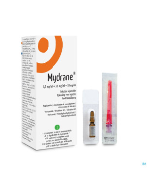 Mydrane sol inj intracamerulaire amp  1 x 0,6ml