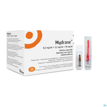 Mydrane sol inj intracamerulaire amp 20 x 0,6ml