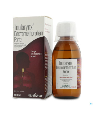 Toularynx dextromethorphan forte 3mg/ml sir. 160ml
