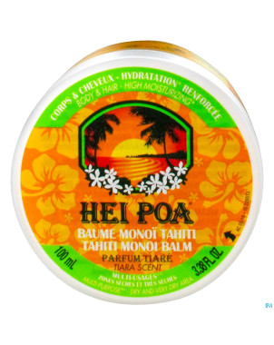 Hei poa baume monoi tiare    pot 100g