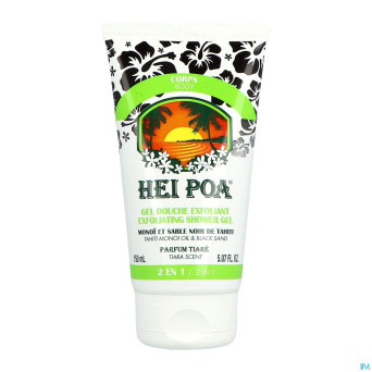 Hei poa gel douche exfoliant sable    tube 150ml