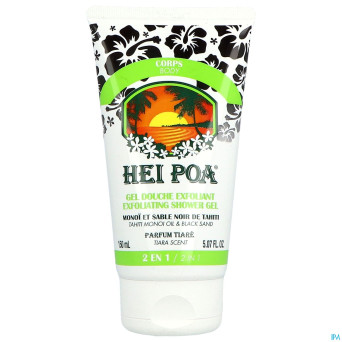 Hei poa gel douche exfoliant sable    tube 150ml