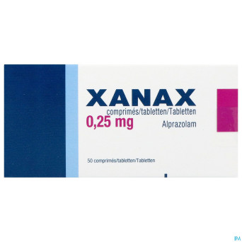 Xanax 0,25mg pi pharma comp 50 pip
