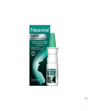 Nesivine 0,05% sine conserv spray nasal    10ml