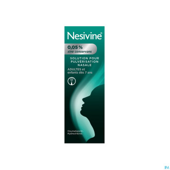 Nesivine 0,05% sine conserv spray nasal    10ml