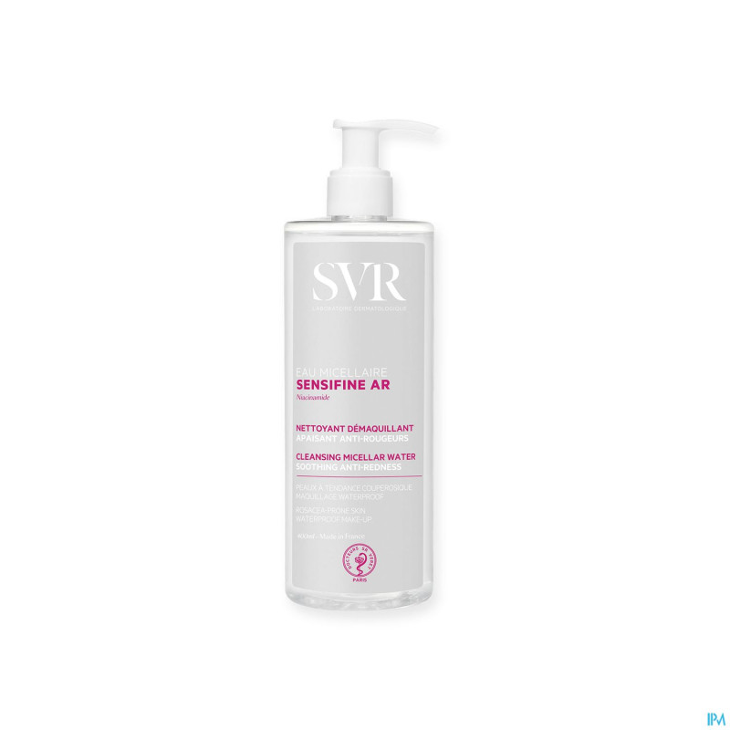 Svr sensifine a/rougeur eau micellaire 400ml