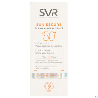 Sun secure minerale peau seche ip50    50ml