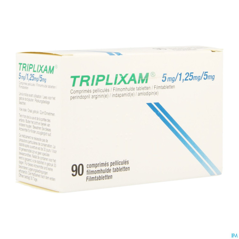 Triplixam  5mg/1,25mg/ 5mg impex. comp pell 90 pip