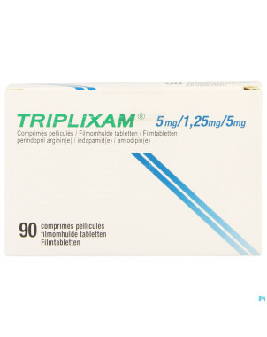 Triplixam  5mg/1,25mg/ 5mg impex. comp pell 90 pip