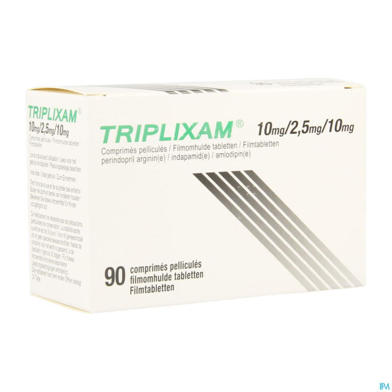 Triplixam 10mg/2,50mg/10mg impex. comp pell 90 pip