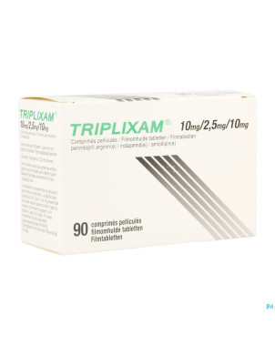 Triplixam 10mg/2,50mg/10mg impex. comp pell 90 pip