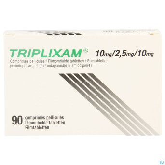 Triplixam 10mg/2,50mg/10mg impex. comp pell 90 pip