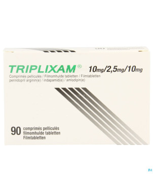 Triplixam 10mg/2,50mg/10mg impex. comp pell 90 pip