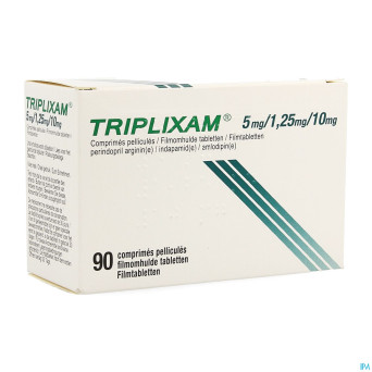 Triplixam  5mg/1,25mg/10mg impex. comp pell 90 pip
