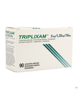 Triplixam  5mg/1,25mg/10mg impex. comp pell 90 pip