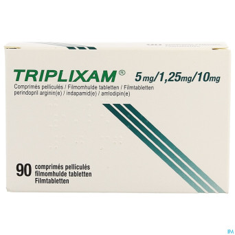 Triplixam  5mg/1,25mg/10mg impex. comp pell 90 pip