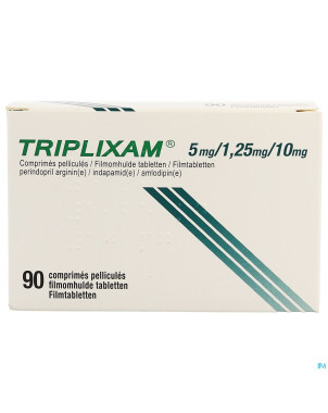 Triplixam  5mg/1,25mg/10mg impex. comp pell 90 pip