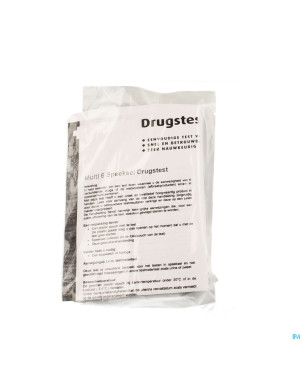Test salivaire 6 drogues(coc/amph/cannab/opiat/xtc