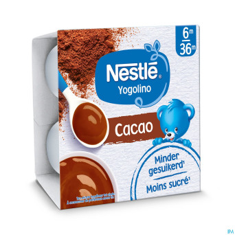 Nestle baby dessert chocolat    pot 4x100g