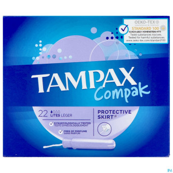 Tampax compak lites 22
