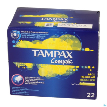 Tampax compak regular 22