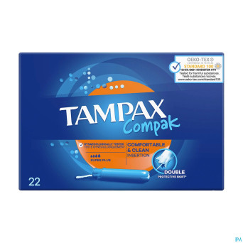 Tampax compak super plus 22