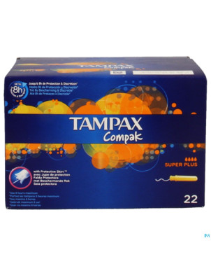 Tampax compak super plus 22