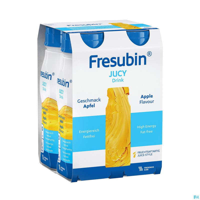 Fresubin jucy drink pomme 4x200ml