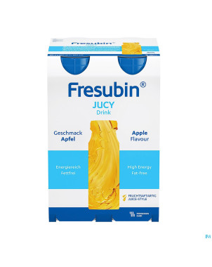 Fresubin jucy drink pomme 4x200ml