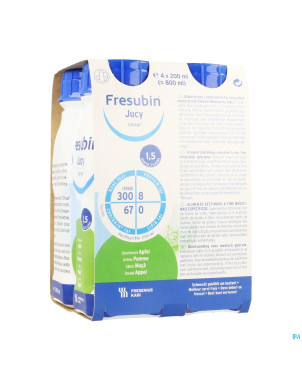 Fresubin jucy drink pomme 4x200ml