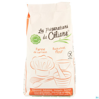Celiane farine sarrasin bio    500g 4075 revogan