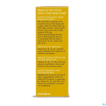 Unocardio cactive mind+vision complex softcaps  30