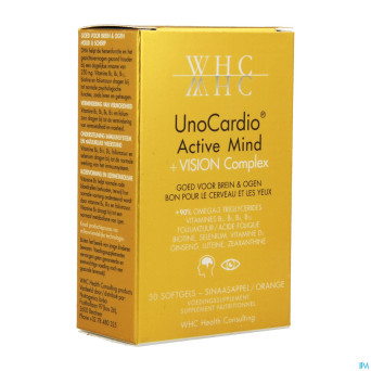 Unocardio cactive mind+vision complex softcaps  30