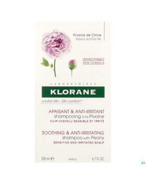Klorane capil. sh pivoine    200ml