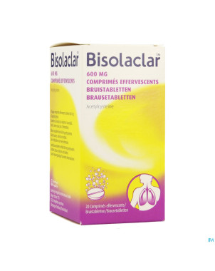 Bisolaclar 600mg blister comp efferv. 20