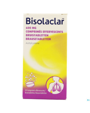 Bisolaclar 600mg blister comp efferv. 20
