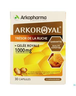 Arkoroyal gelee royale blister caps 2 x 15