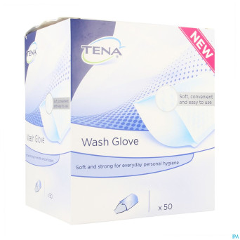 Tena wash glove    50 740701