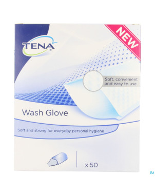 Tena wash glove    50 740701