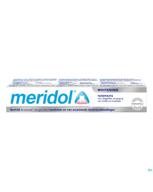 Meridol dentifrice blancheur 75ml