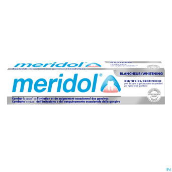 Meridol dentifrice blancheur 75ml