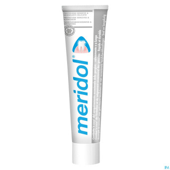 Meridol dentifrice blancheur 75ml