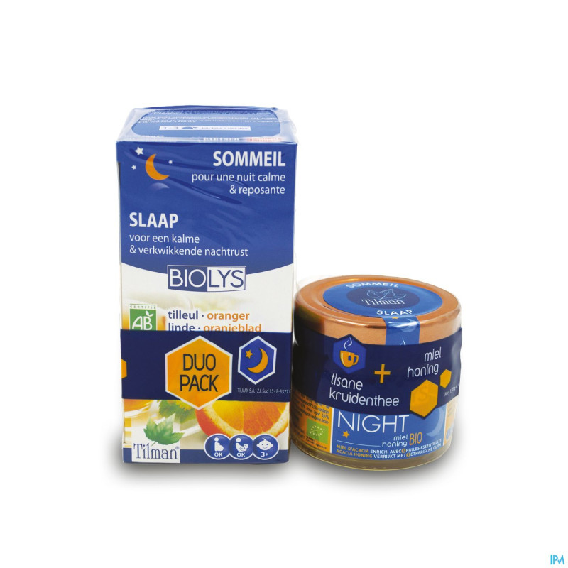 Biolys miel good night promo 2016 miel + tisane