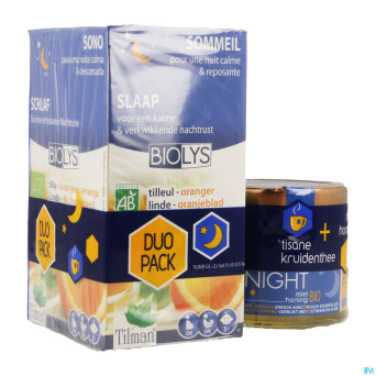 Biolys miel good night promo 2016 miel + tisane