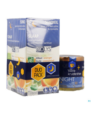 Biolys miel good night promo 2016 miel + tisane